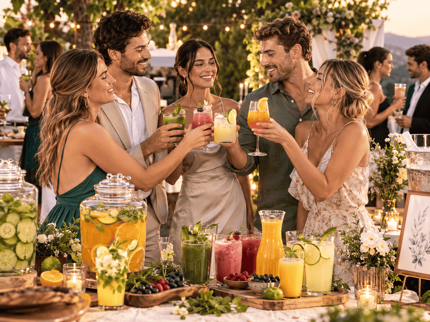 Bebidas para reuniones y celebraciones