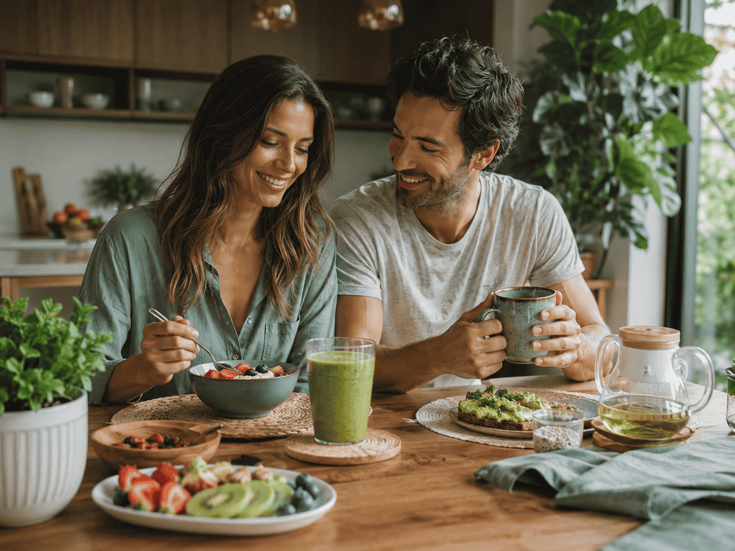 Bebidas caseras para desayuno y distintos momentos del día